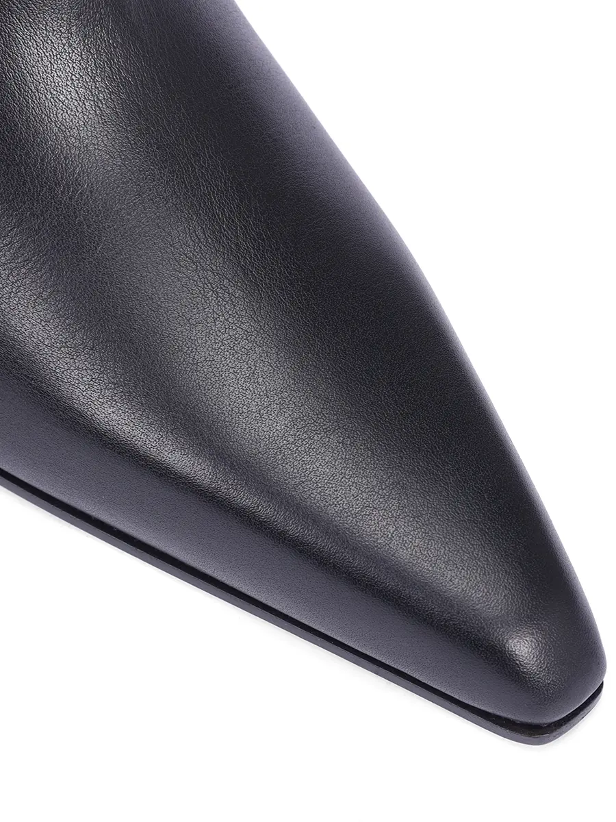 Ботильоны кожаные PARIS TEXAS PX1194-XVT01-JANE ANKLE BOOT 60 Черный  Фото 5