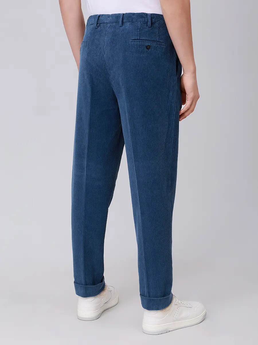 Брюки вельветовые L.B.M. 1911 55512/8/8491 Синий  Фото 3