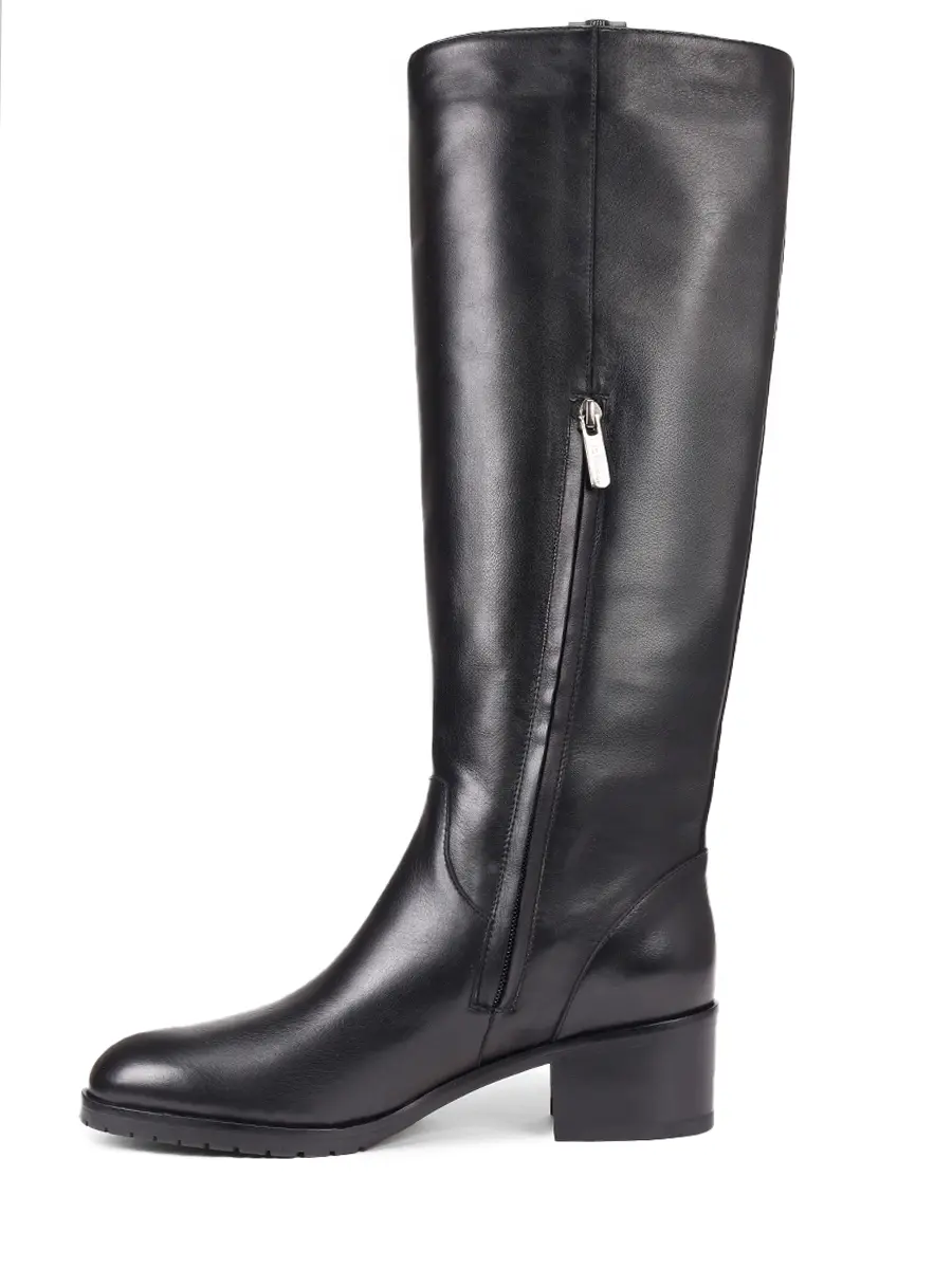 Сапоги кожаные DOUCAL`S DD8831ROXAUM214NN00 Черный  Фото 3