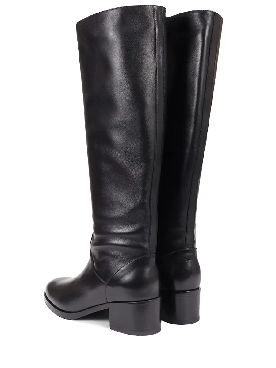 Сапоги кожаные DOUCAL`S DD8831ROXAUM214NN00 Черный  Фото 4