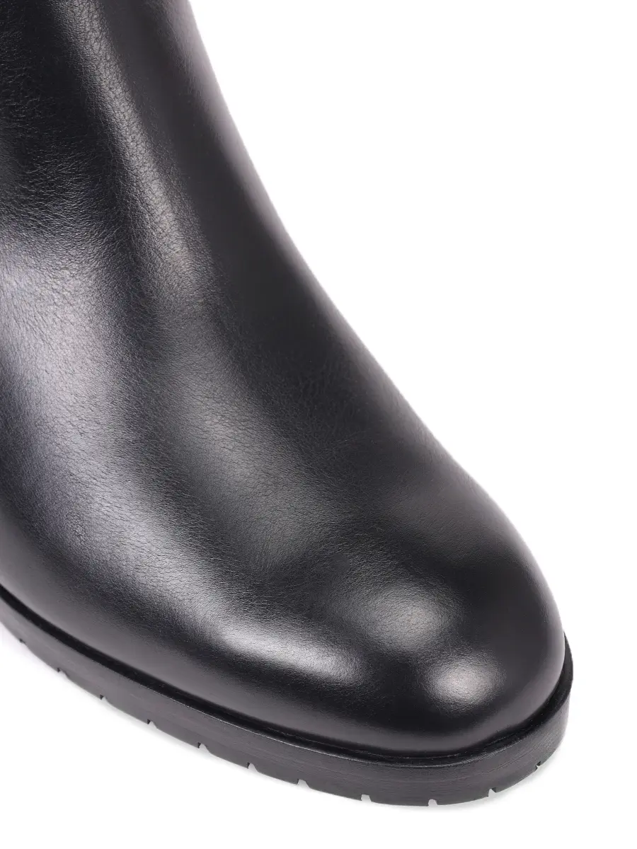 Сапоги кожаные DOUCAL`S DD8831ROXAUM214NN00 Черный  Фото 5