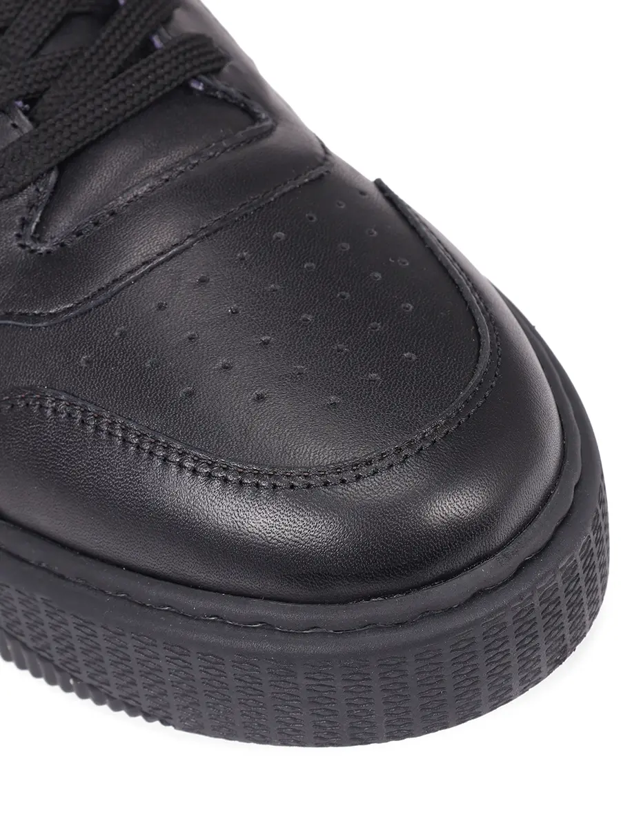 Кеды кожаные на меху Gemini VOILE BLANCHE 001 2019557 01 0A01 Черный  Фото 5