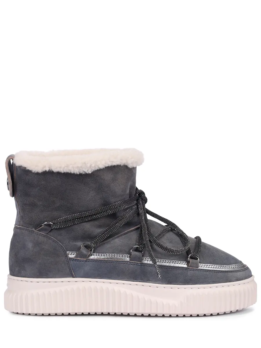 Ботинки из нутбука на меху VOILE BLANCHE 001 2019542 02 0C01 Серый 