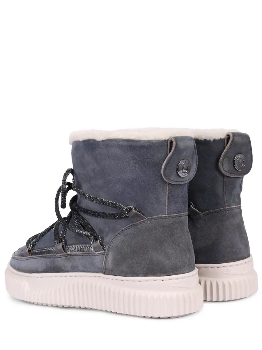 Ботинки из нутбука на меху VOILE BLANCHE 001 2019542 02 0C01 Серый  Фото 4