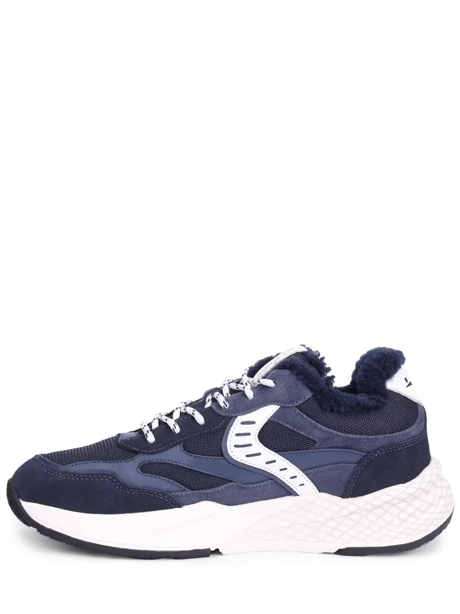 Кроссовки комбинированные на меху VOILE BLANCHE 001 2019470 01 1C55 Синий  Фото 3
