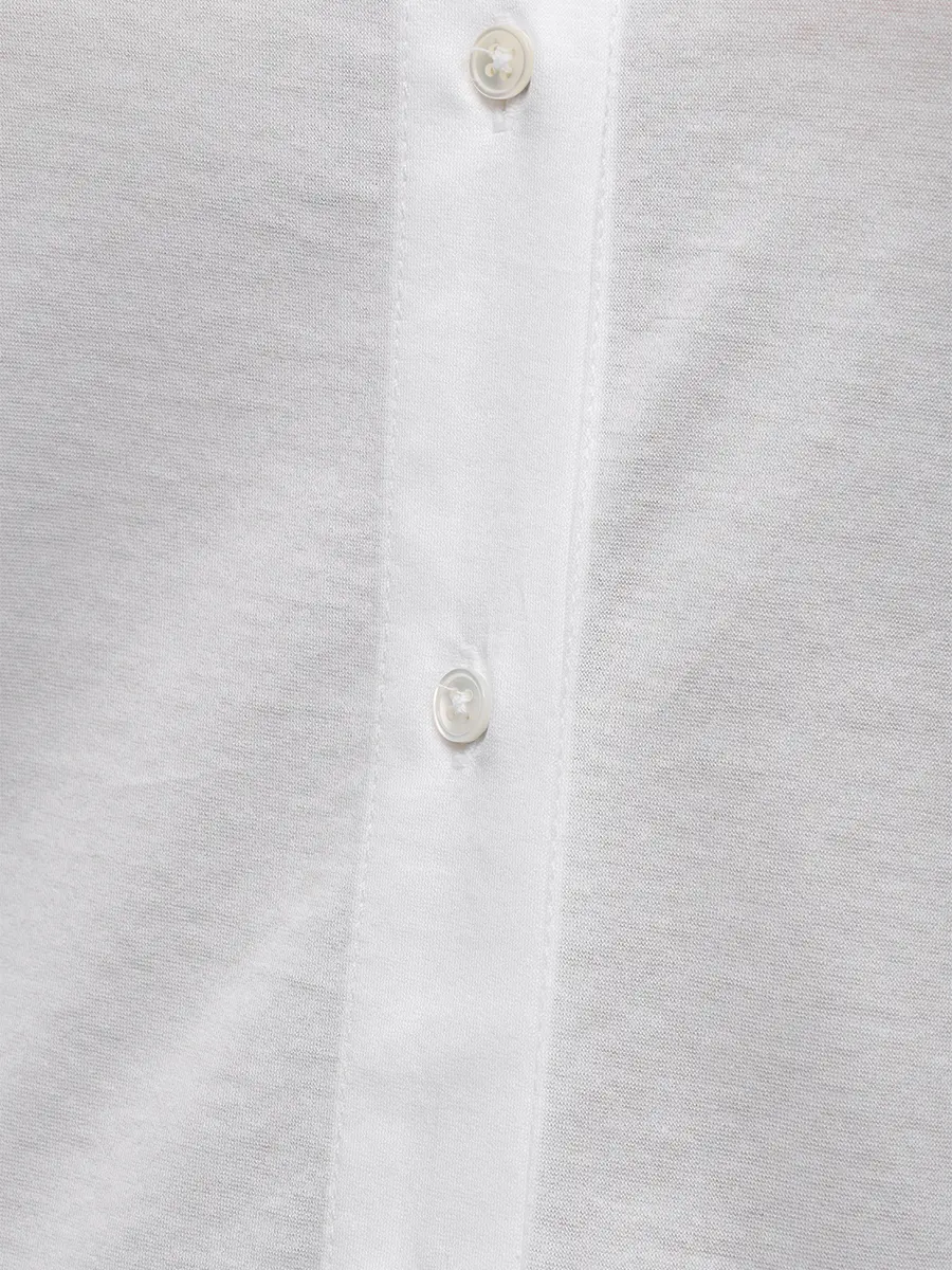 Рубашка хлопковая CIRCOLO 1901 FD3706 000 Белый  Фото 6