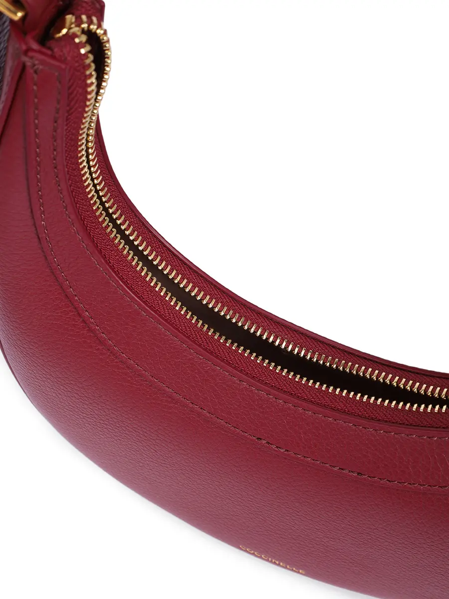 Сумка кожаная Whisper COCCINELLE E5 PIP 53 01 01/R52 Бордовый  Фото 4