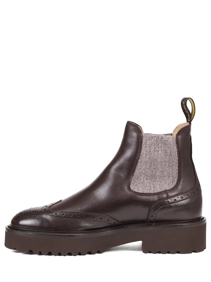 

Челси кожаные на меху, Коричневый, DD8851PHILUN214TL03