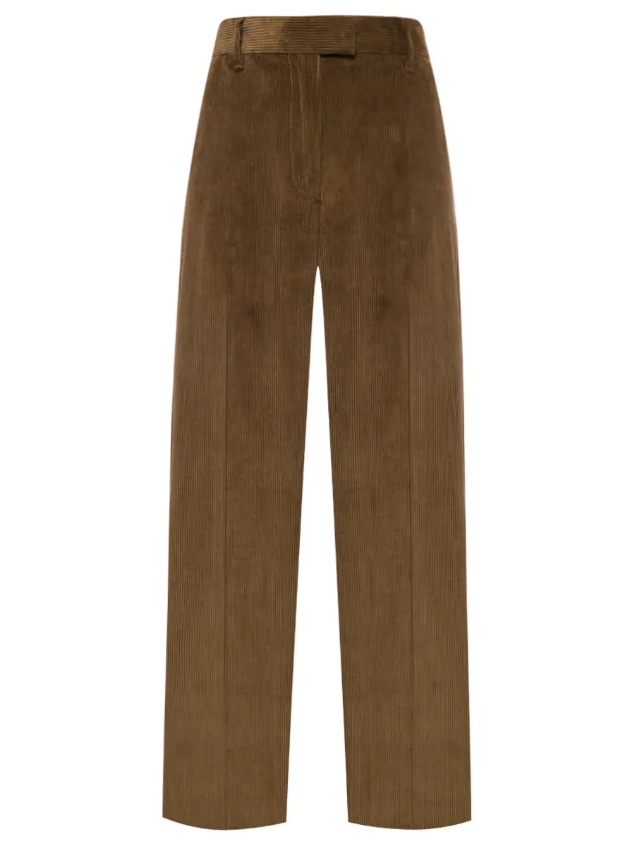 

Брюки вельветовые, Зеленый, JDM_P0042 001 T816A RW Q24 Темно-