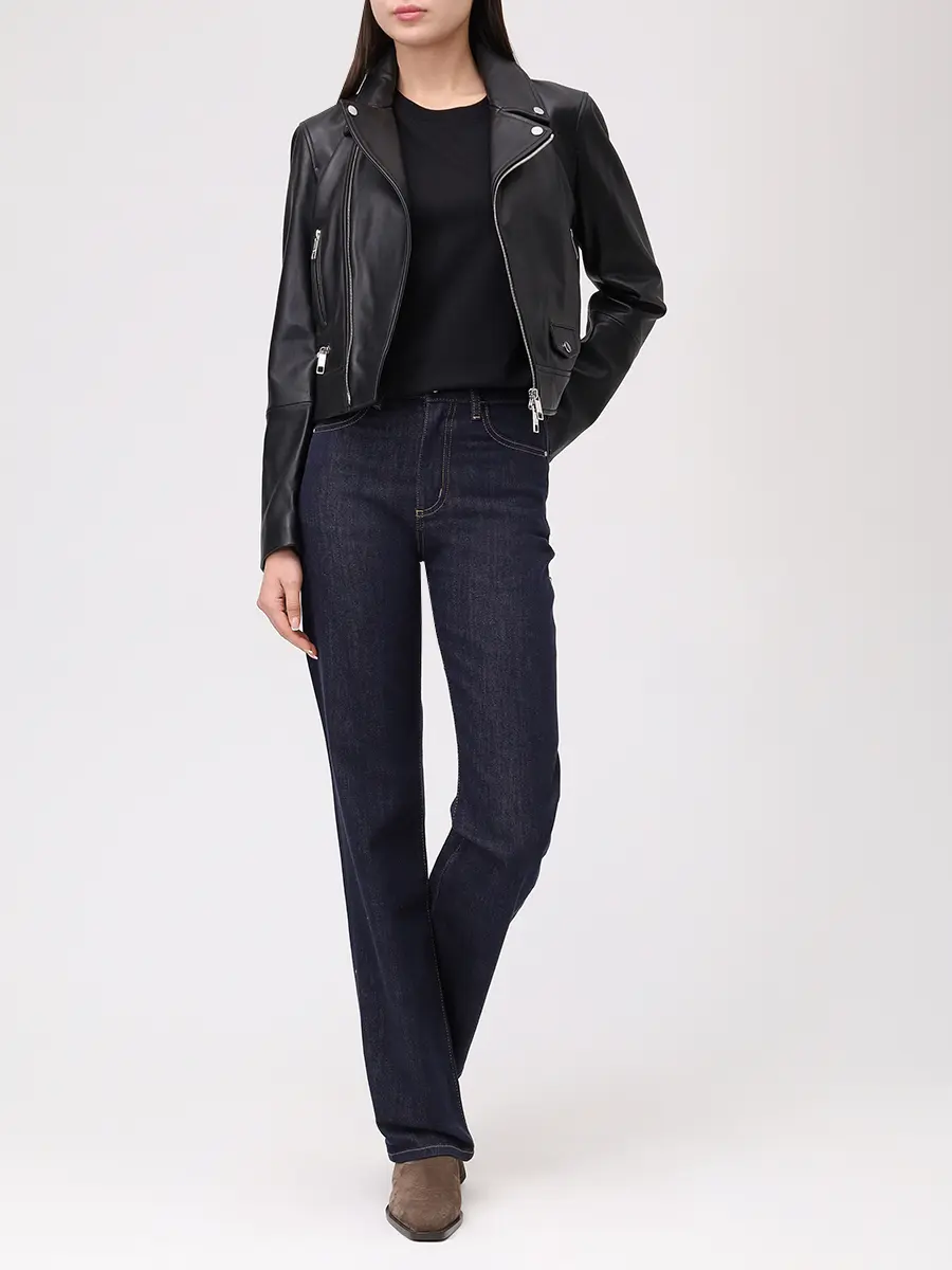 Футболка хлопковая BOSS 50457259/001 Черный  Фото 2