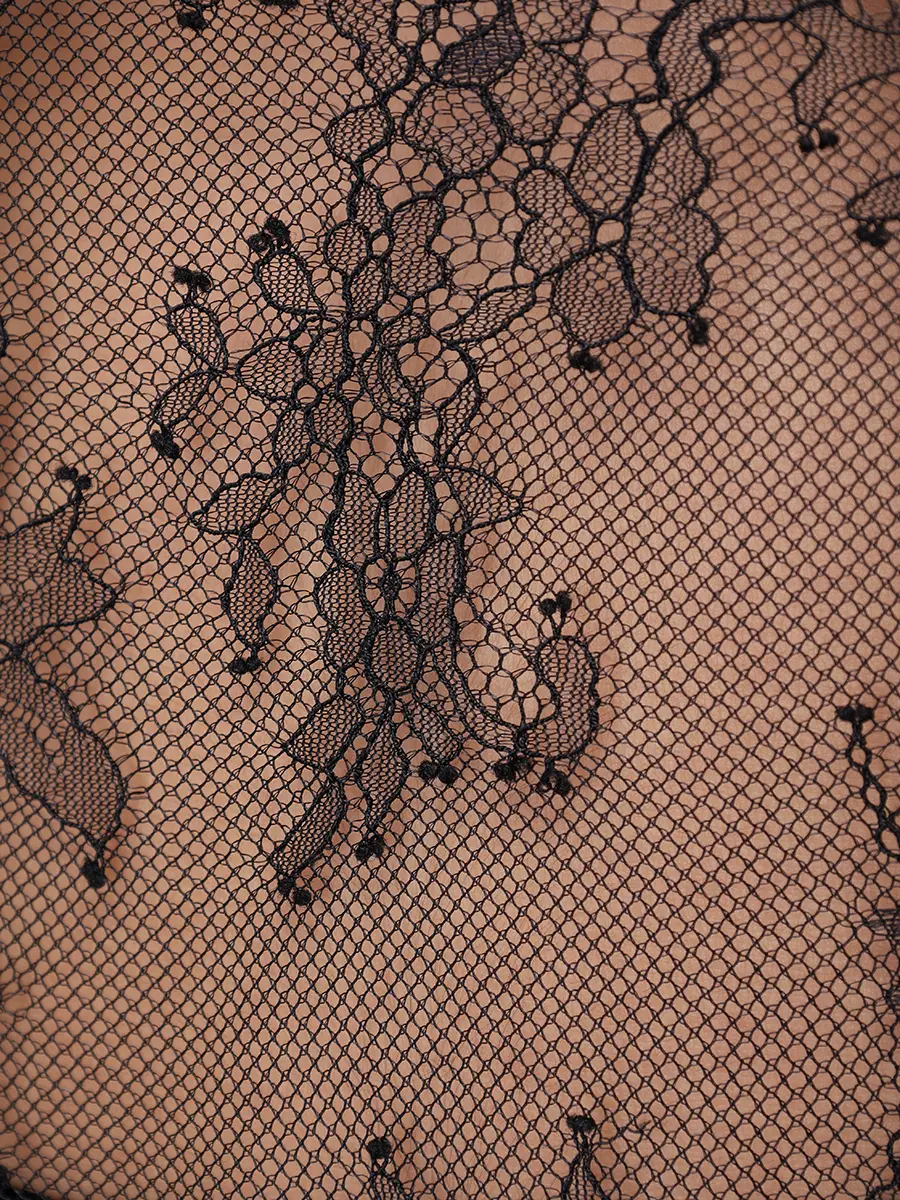 Топ кружевной ALBERTA FERRETTI A081066200555 Черный  Фото 6