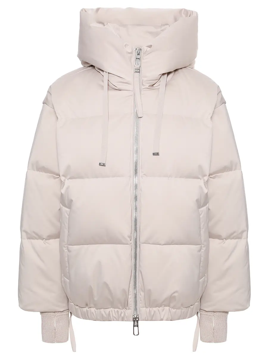 Пуховик стеганый DUNO HEKA 020 Кремовый 