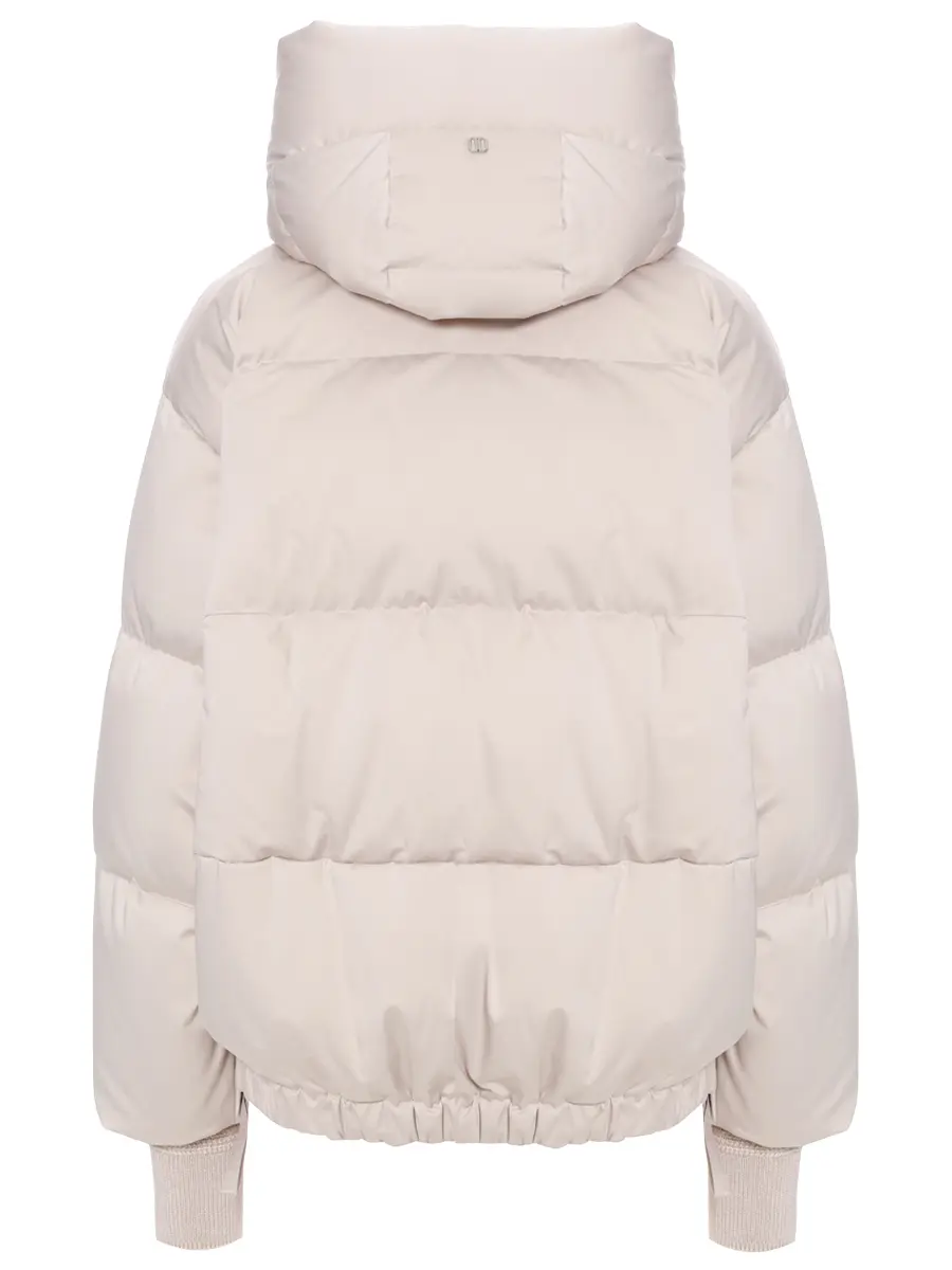 Пуховик стеганый DUNO HEKA 020 Кремовый  Фото 2
