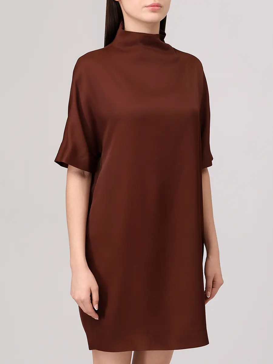 Платье из вискозы Elton LOULOU DE SAISON ELTON Бордовый  Фото 4