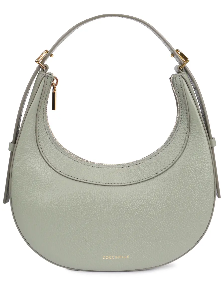 Сумка кожаная Whisper COCCINELLE E5 PIP 53 01 01/G77 Зеленый 