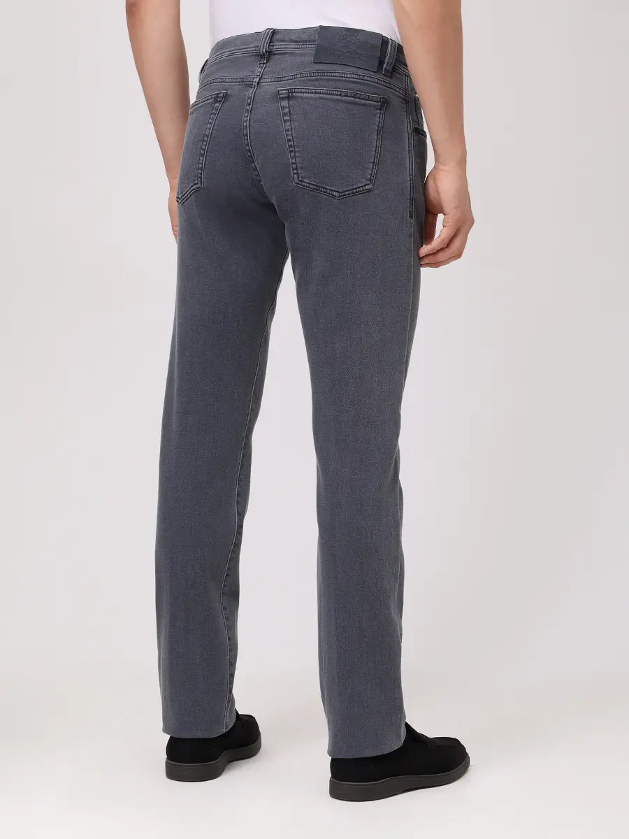 Джинсы Slim Fit хлопковые SCISSOR SCRIPTOR COSTANTINO T326 W2 Серый  Фото 3