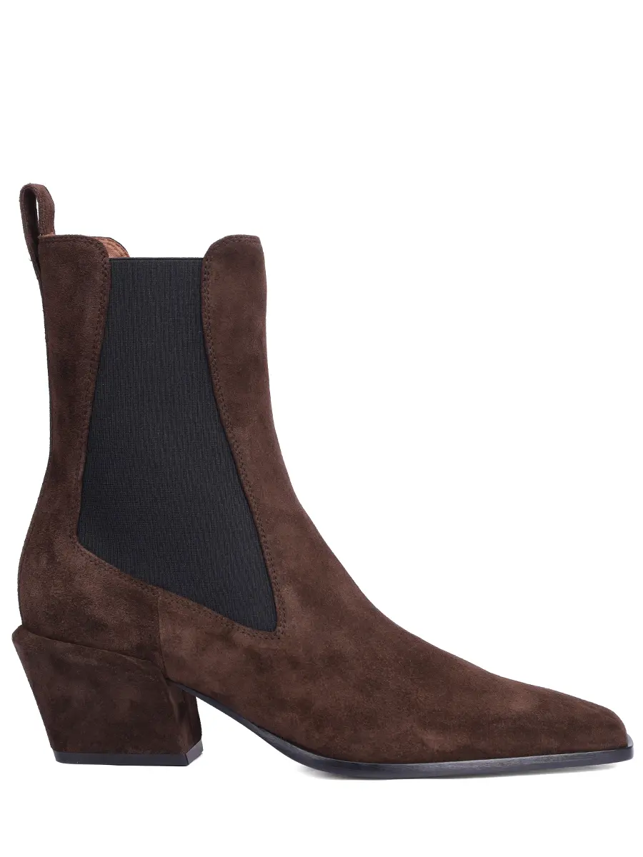 

Ботильоны замшевые, Коричневый, PX1706-XV003-BETTINA ANKLE BOOT 50