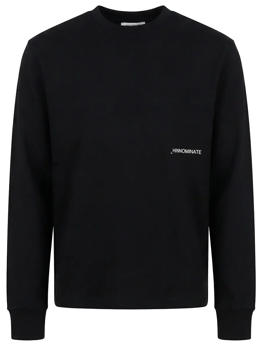 

Лонгслив хлопковый, Черный, HMABM01374