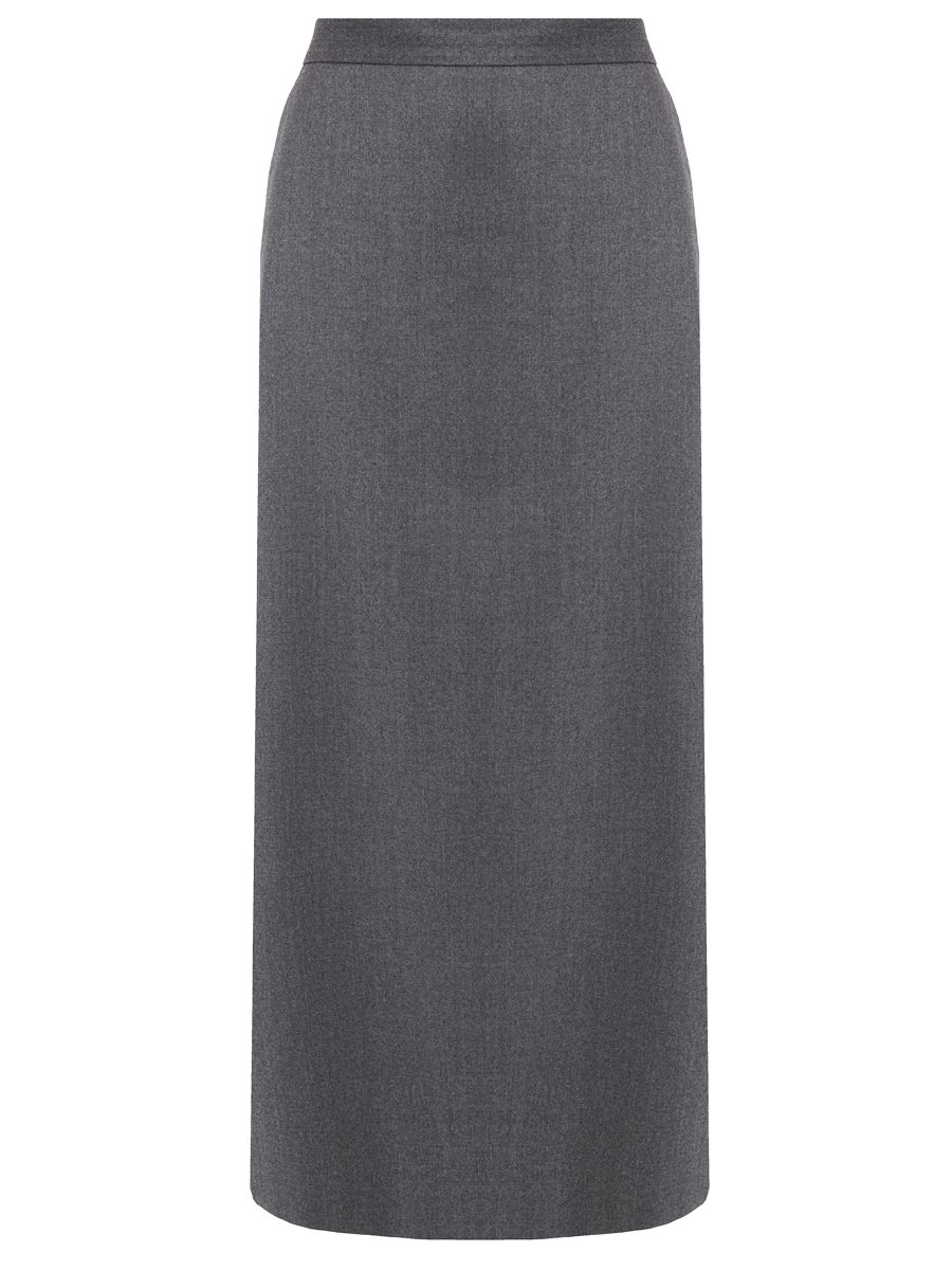 Юбка из шерсти и вискозы ANTONELLI FIRENZE P8236-875B-909 Серый 