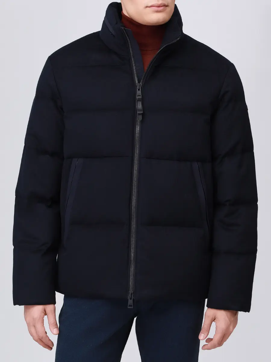 Пуховик стеганый DUNO THEUS 801 Синий  Фото 4