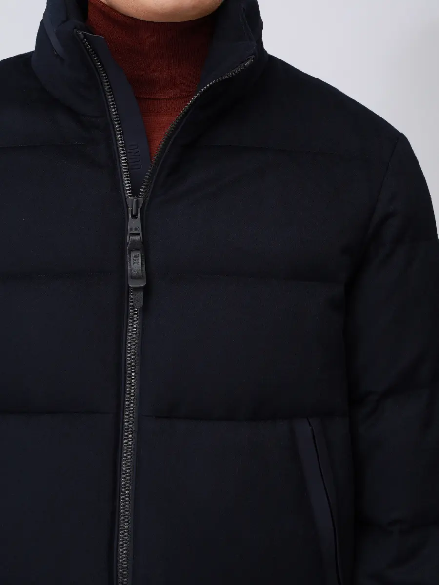 Пуховик стеганый DUNO THEUS 801 Синий  Фото 5