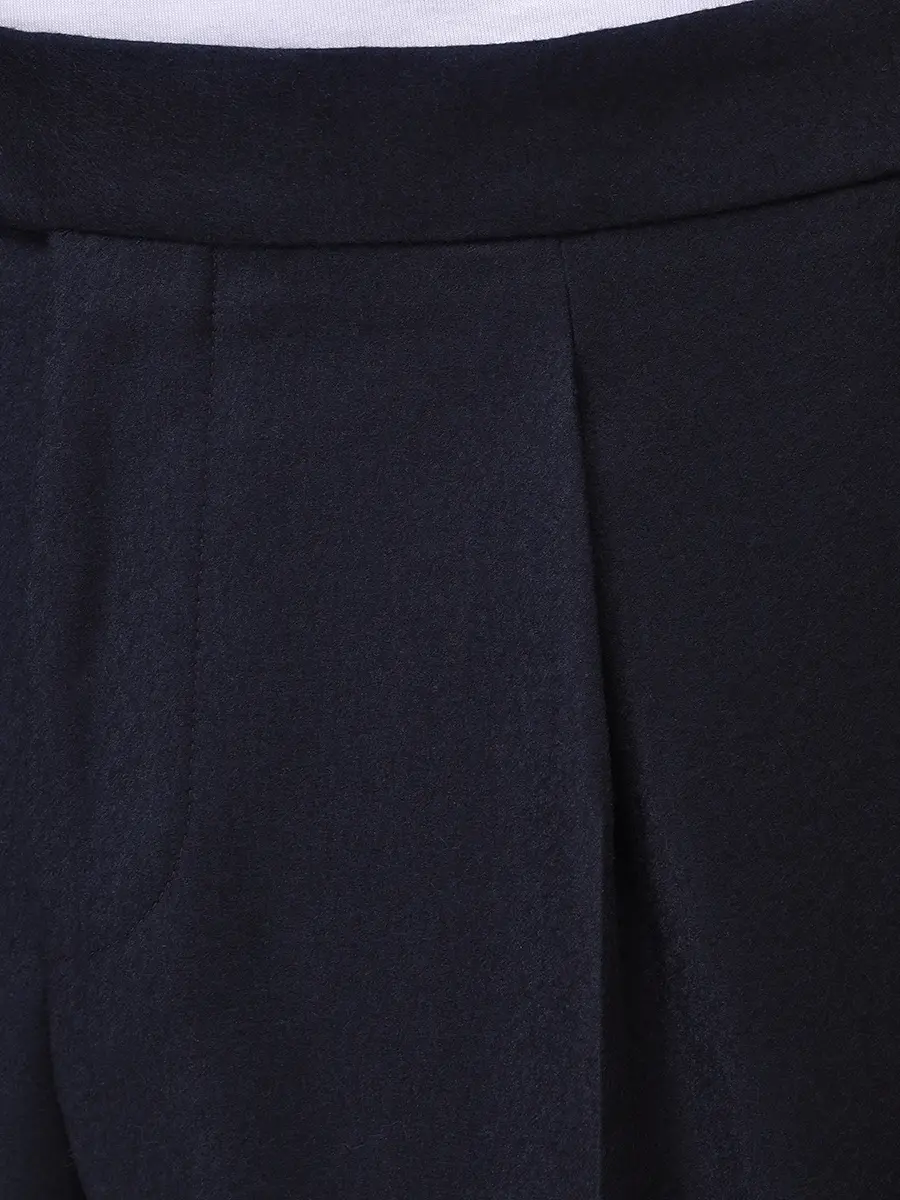 Брюки шерстяные BOSS 50551829/404 Синий  Фото 5