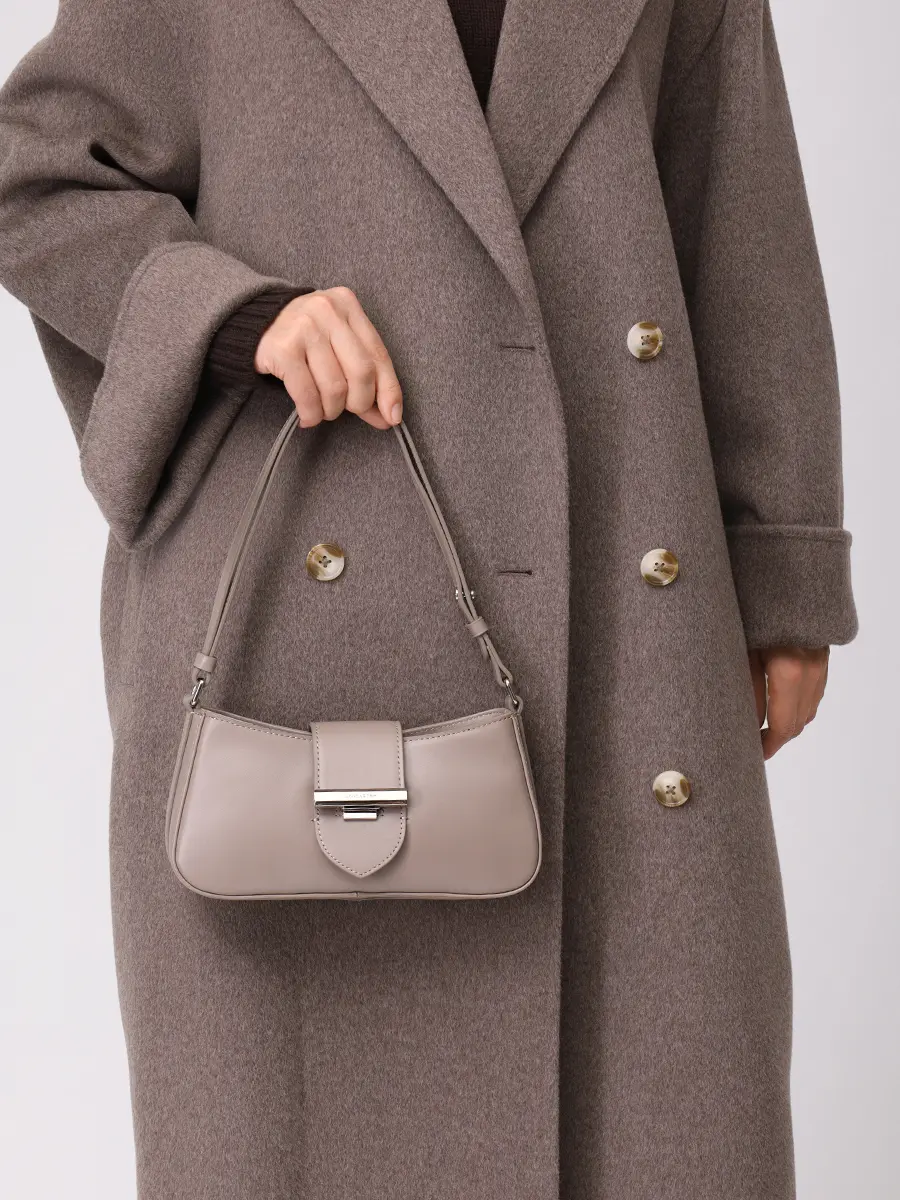 Сумка кожаная LANCASTER 531-040-GALETFON Серый  Фото 2