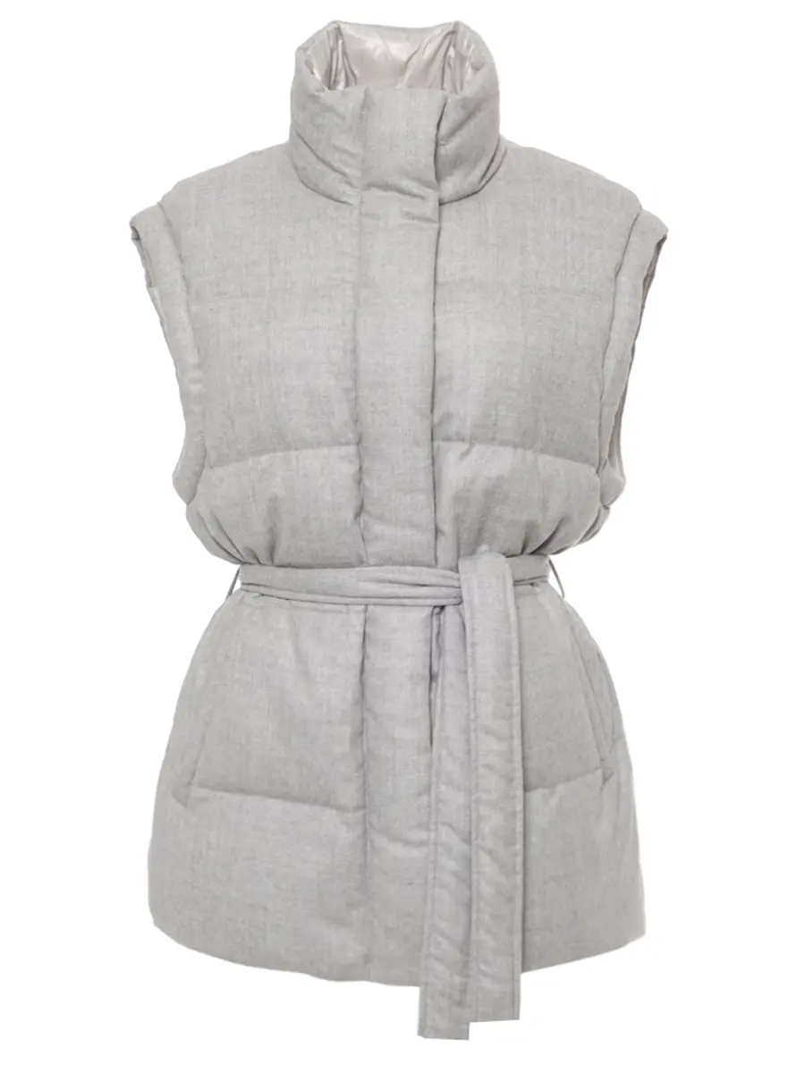 

Жилет стеганый, Серый, P3430P-857C-910