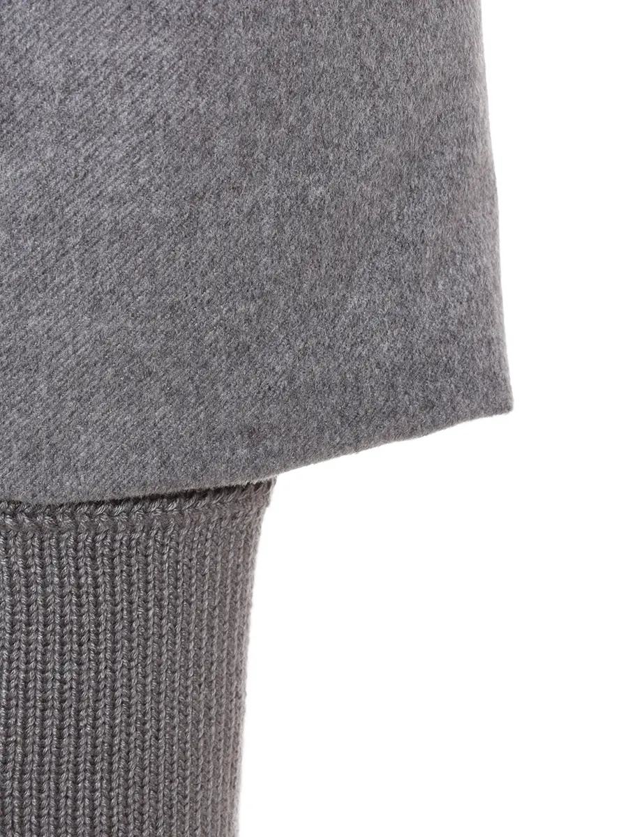 Пуховик стеганый DUNO HEKA 410 Серый  Фото 3