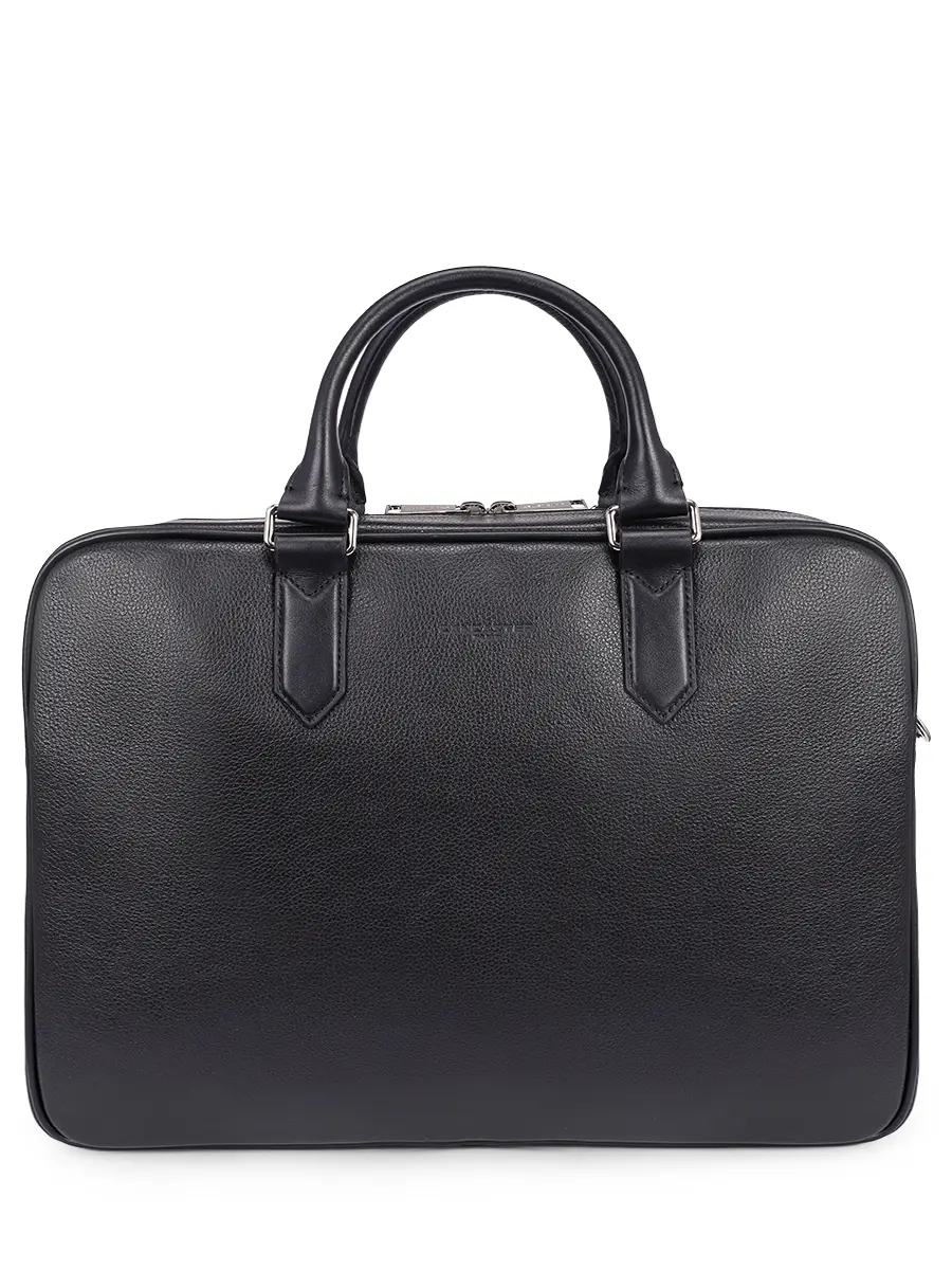 

Сумка кожаная, Черный, 370-17-NOIR