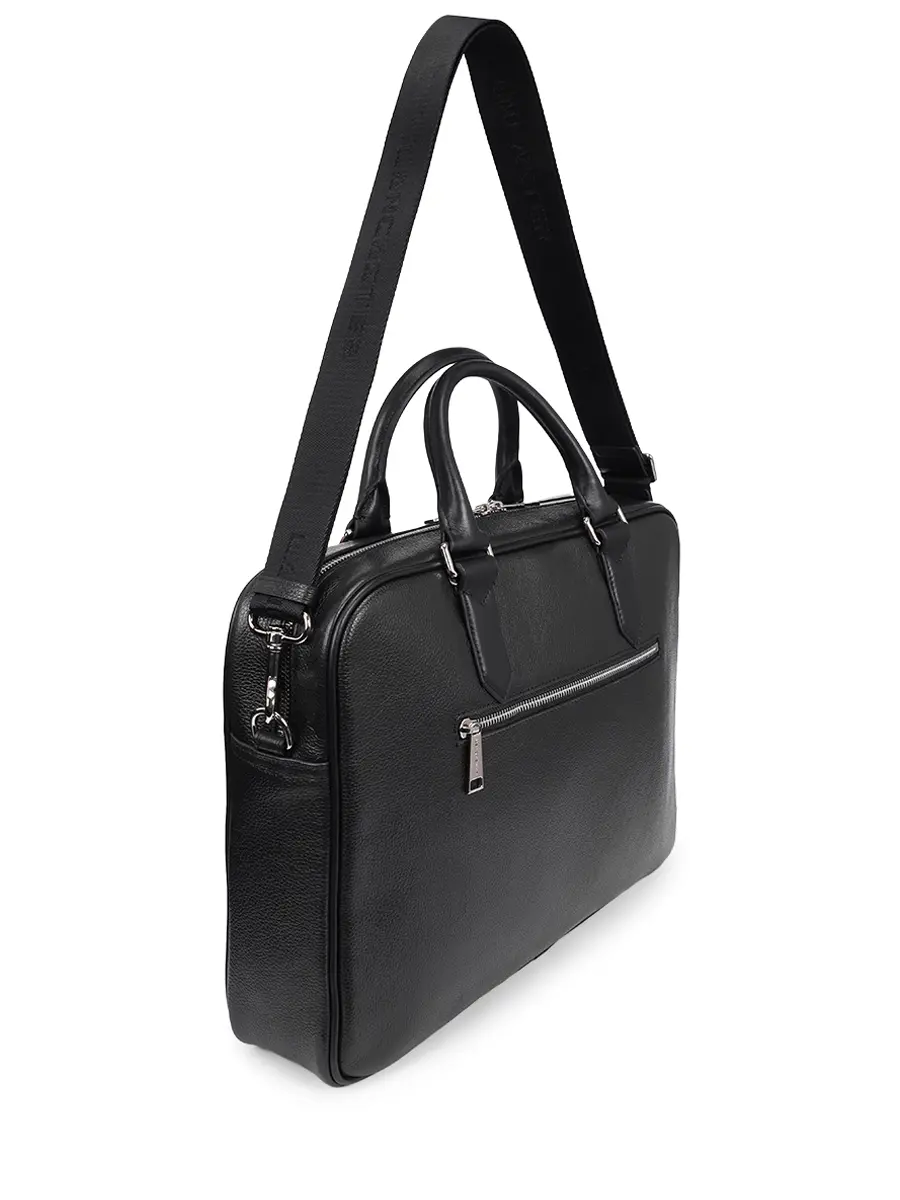 Сумка кожаная LANCASTER 370-17-NOIR Черный  Фото 3