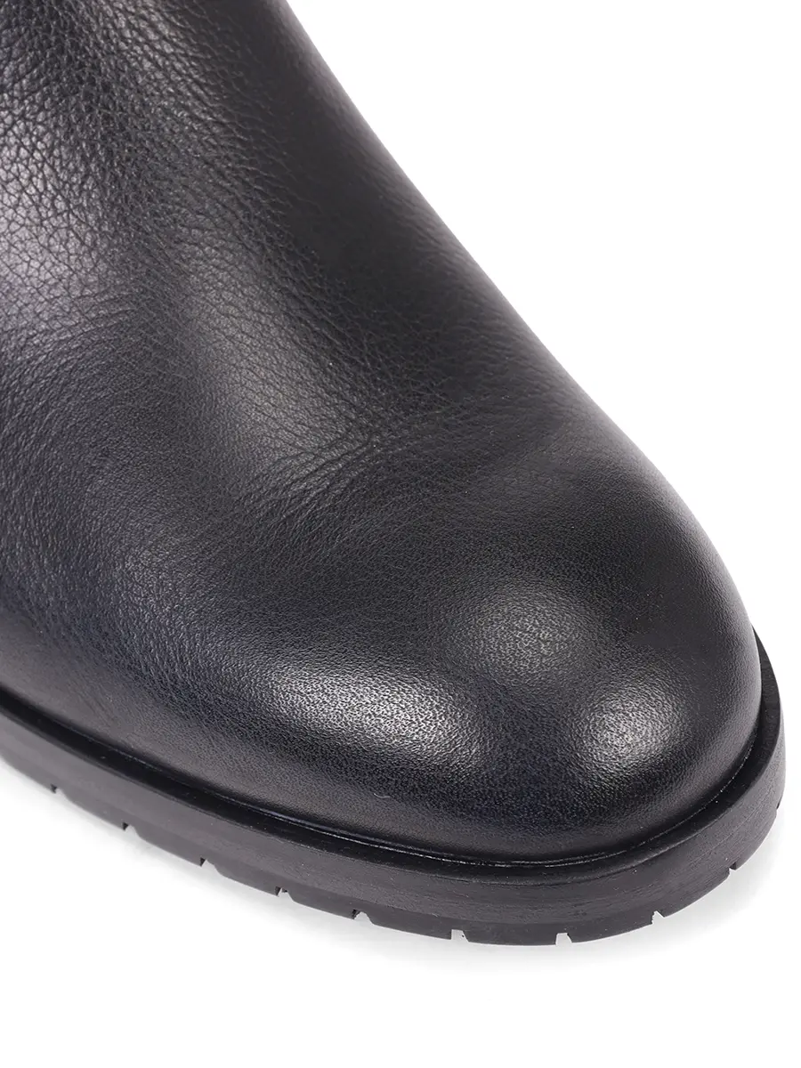 Ботильоны кожаные DOUCAL`S DD8833ROXAPF804NN00 Черный  Фото 5