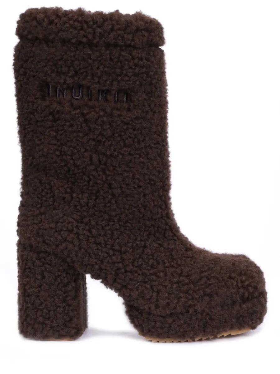 Сапоги из шерсти INUIKII 1002.018.0011.150 Коричневый 