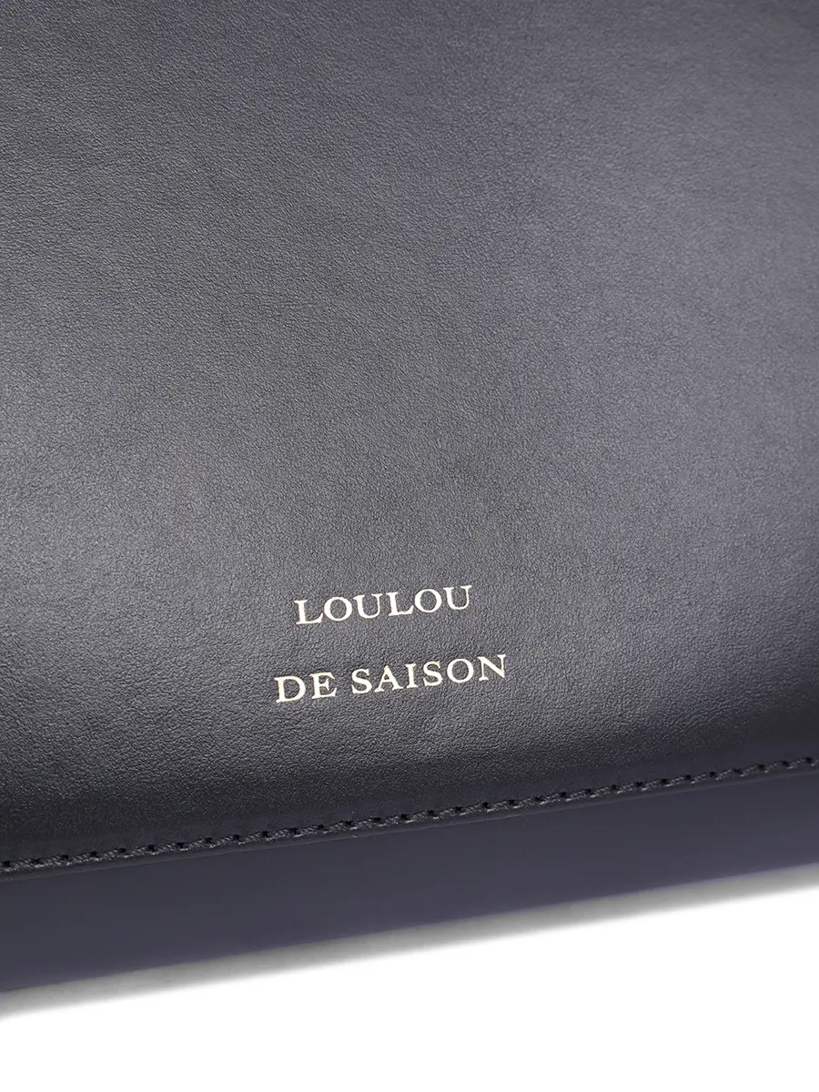 Сумка-тоут кожаная Anyla LOULOU DE SAISON ANYLA Черный  Фото 5