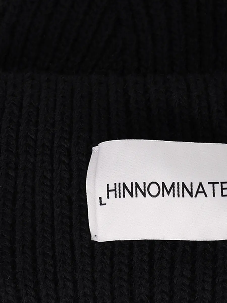 Шапка вязаная HINNOMINATE HMACW00130 Черный  Фото 3