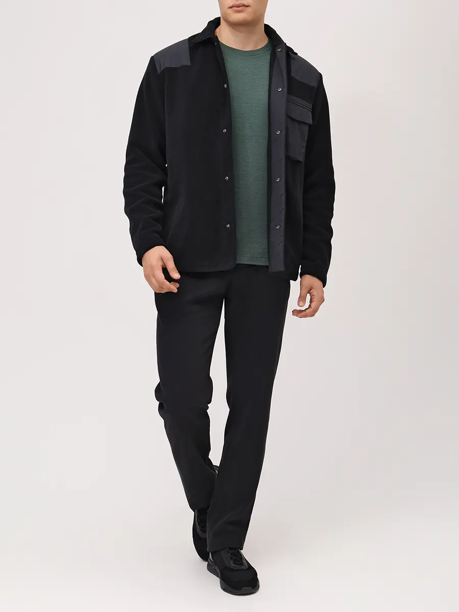 Футболка из хлопка и лиоцелла PAUL & SHARK 15311602/513 Зеленый  Фото 2