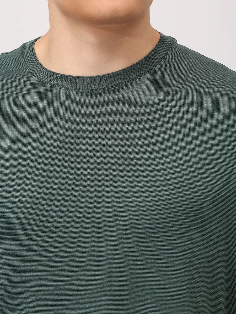 Футболка из хлопка и лиоцелла PAUL & SHARK 15311602/513 Зеленый  Фото 5