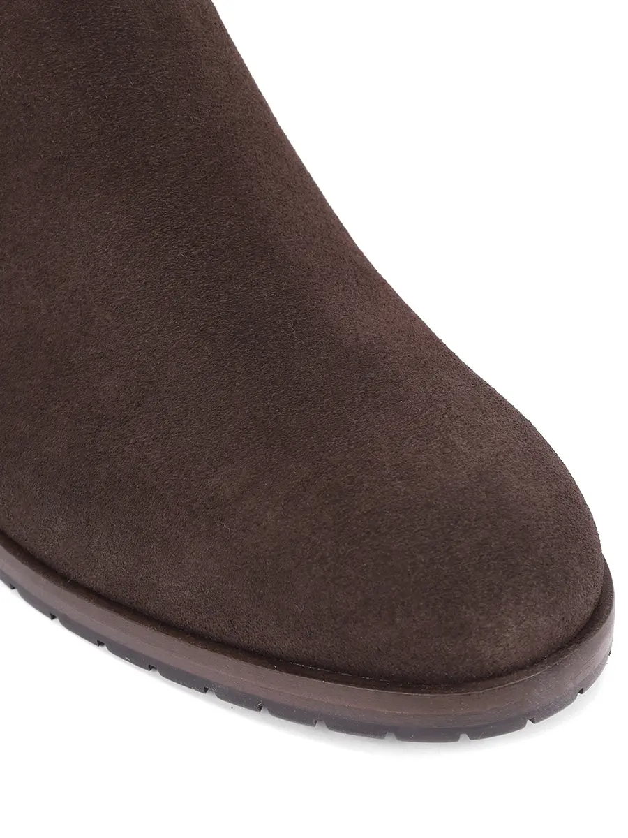 

Ботильоны замшевые, Коричневый, DD8834ROXAUF252TL03