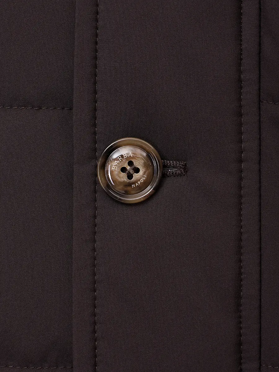 Куртка стеганая BARBA NAPOLI BU 4400/00006/51201/0090 Темно- Серый  Фото 6