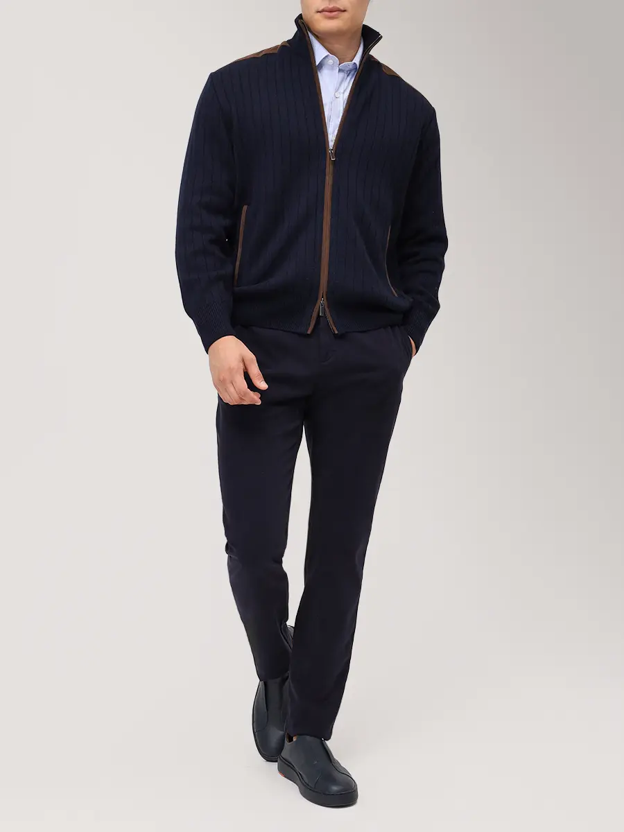 Рубашка Regular Fit хлопковая PAUL & SHARK 15313103CF/G33 Голубой  Фото 2