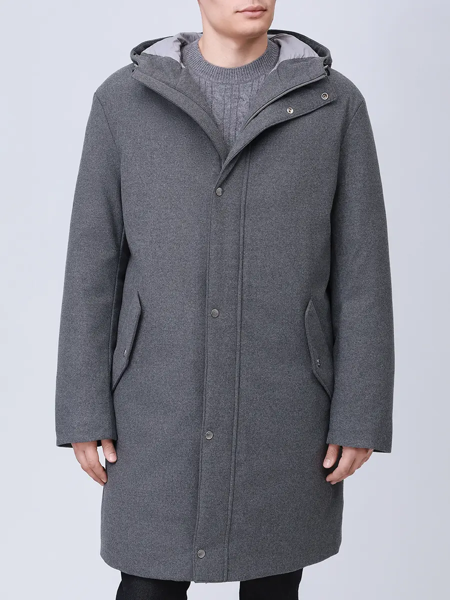 

Куртка однотонная, Серый, 50550790/030