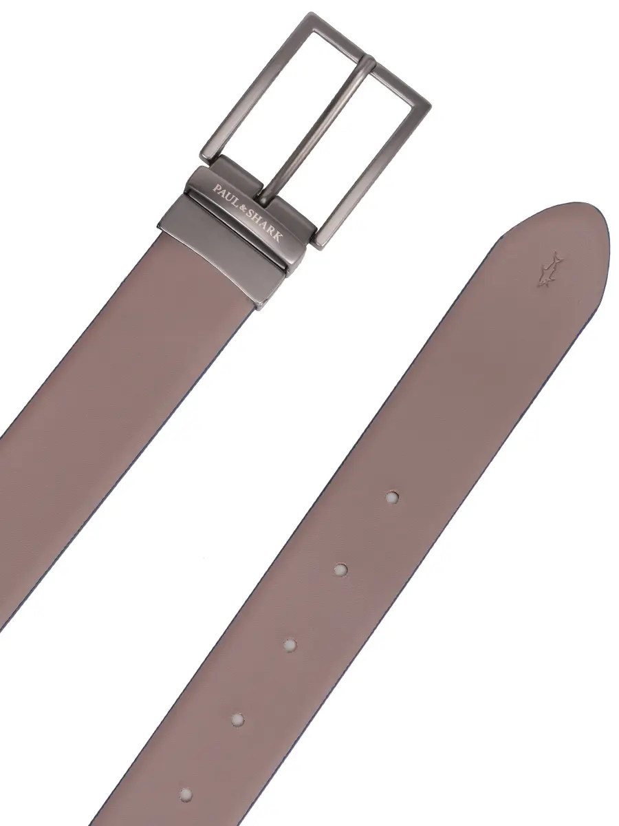 Ремень кожаный PAUL & SHARK 15316000/635 Коричневый  Фото 4