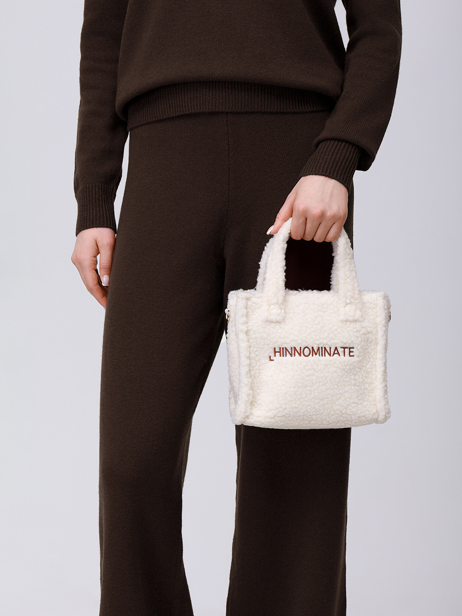 Сумка из экомеха HINNOMINATE HMACW00162 Кремовый  Фото 2