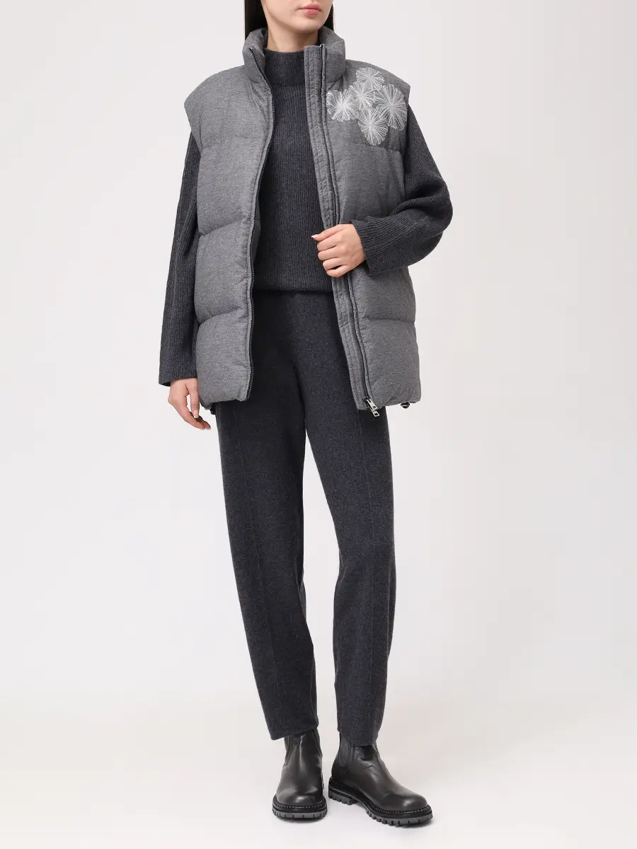 

Жилет стеганый, Серый, D371035GZ 37D01B 0970