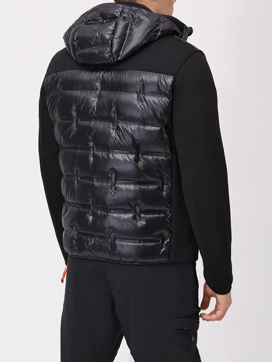 Куртка комбинированная PARAJUMPERS 25WMPMHYQP01/0541 Черный  Фото 3
