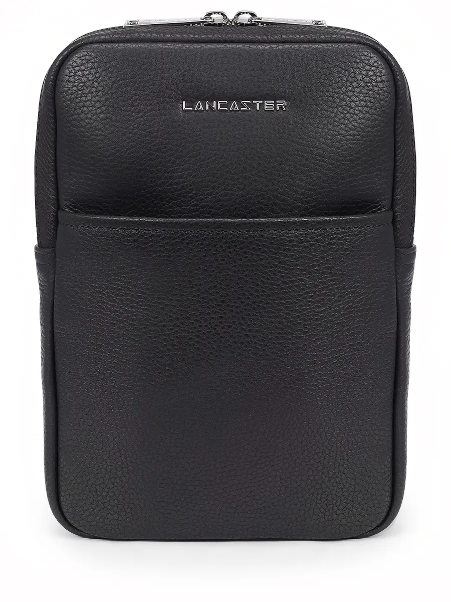 

Сумка кожаная, Черный, 370-32-NOIR