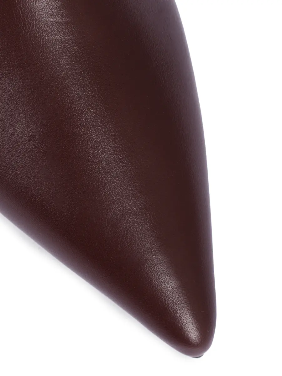 Сапоги кожаные ALEVI L26W9002.F.1245345 035 Бордовый  Фото 5
