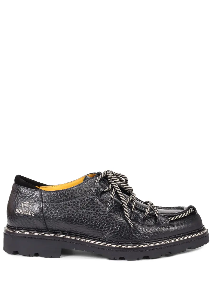 Полуботинки кожаные DOUCAL`S DU3369BELVPF752NN00 Черный 
