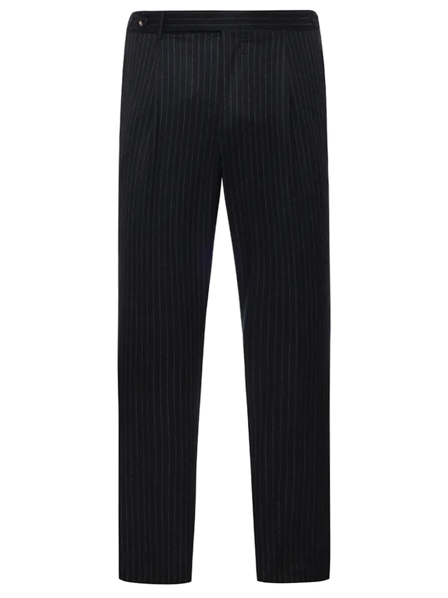 

Брюки шерстяные, Полоска, 0580P/ 416