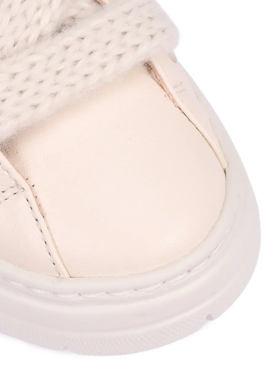 Кеды замшевые Soft Bubble AGL D938055FGSOFTY Кремовый  Фото 5